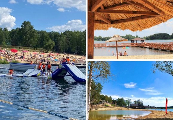 Łódź. Plaże w okolicach Łodzi. Błogie lenistwo, sporty wodne i dobre jedzenie